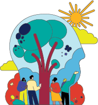 Illustration of human mind