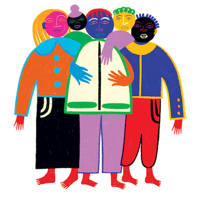 Illustration of community of figures