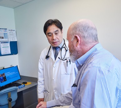 Dr. Sato and Patient